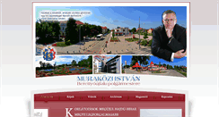 Desktop Screenshot of murakoziistvan.hu